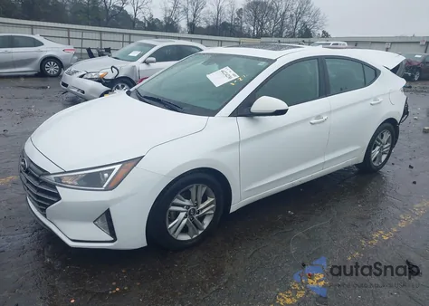2020 Hyundai Elantra Value Edition z USA, uszkodzony, nr VIN 5NPD84LF6LH585417